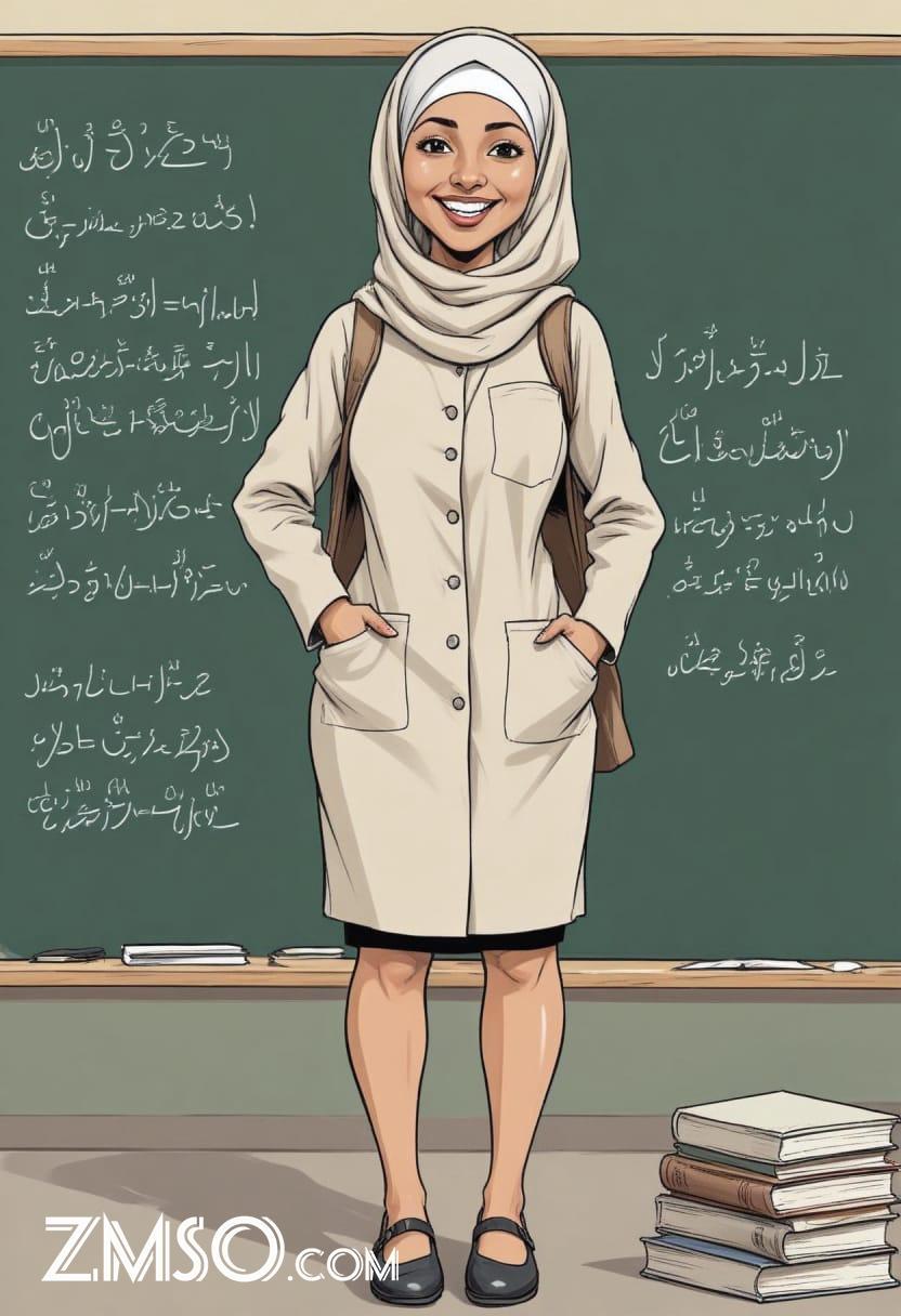 Animasi guru muslimah 03
