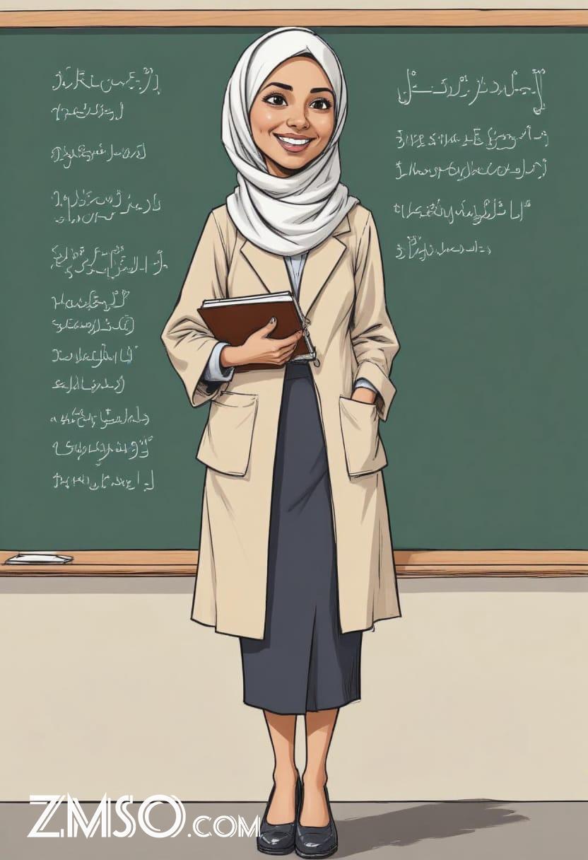 Animasi guru muslimah 11