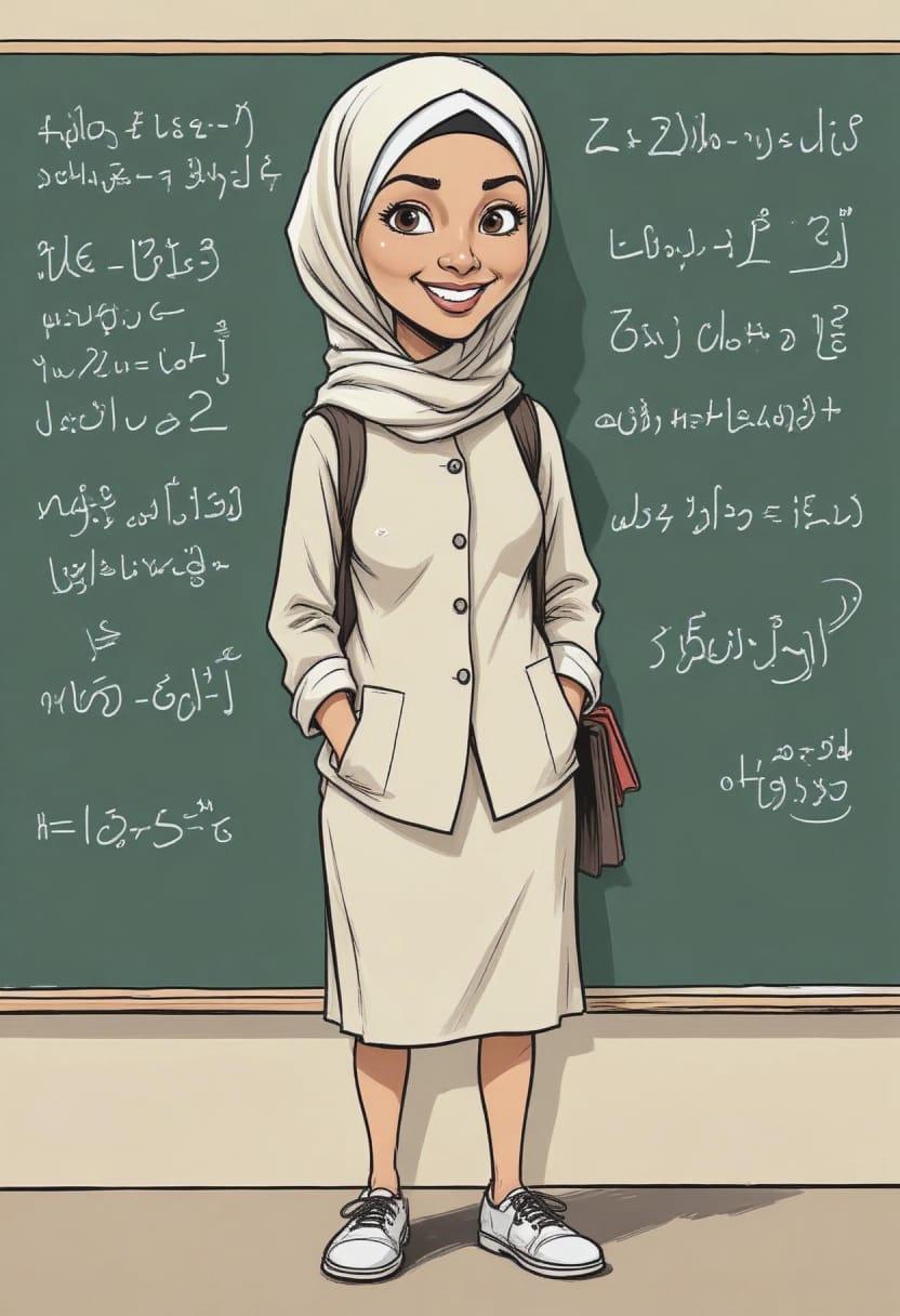 Animasi guru muslimah 12