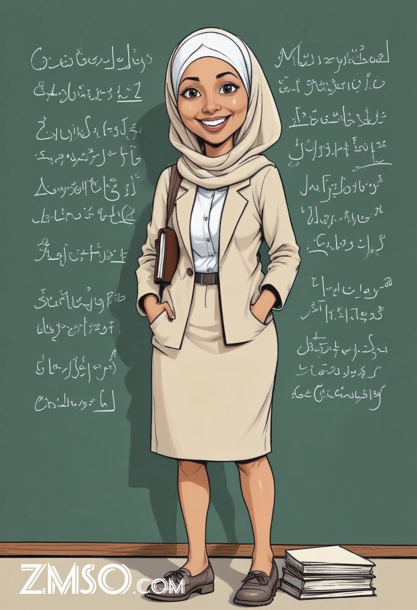 Animasi guru muslimah 13