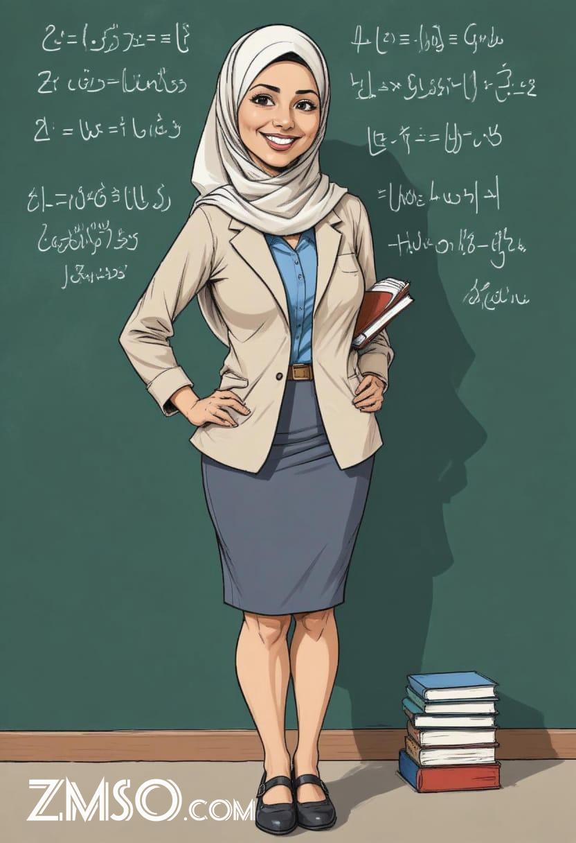 Gambar guru kartun muslimah 15