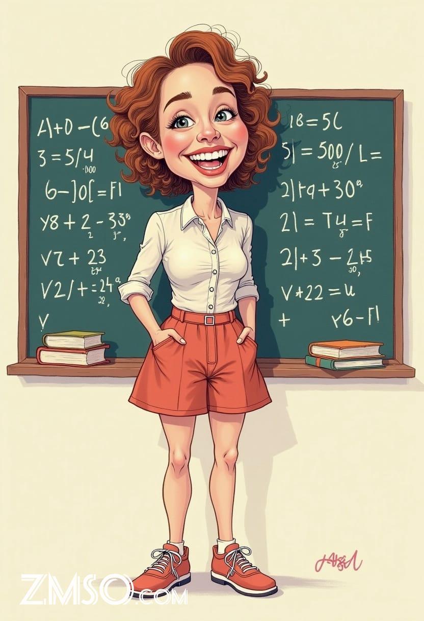 Gambar kartun guru wanita 05