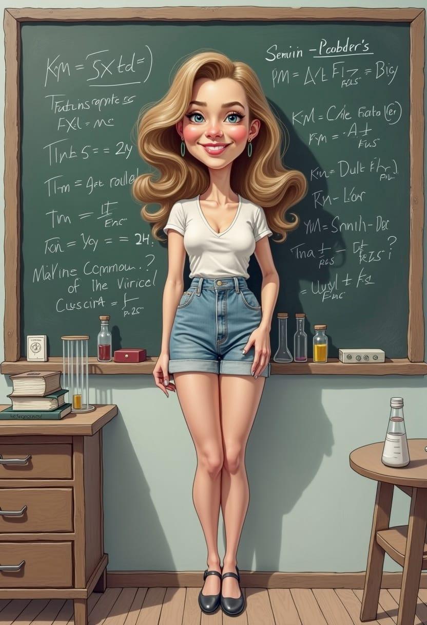 Gambar kartun guru wanita 10