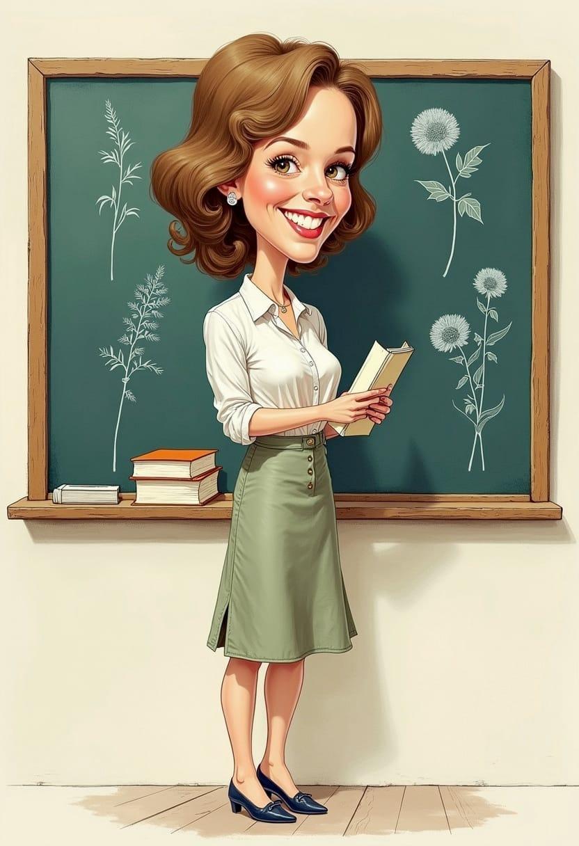 Gambar kartun guru wanita 12